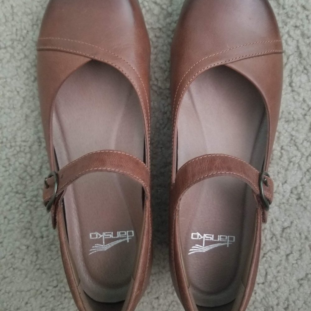 Dansko Women's Fawna - Chestnut Burnished Calf